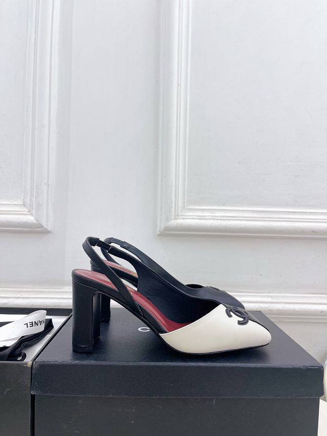 CC original lambskin 75mm slingbacks CH00492