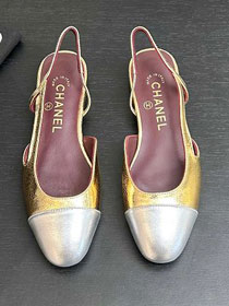 CC original lambskin slingbacks CH00484