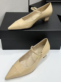 CC original patent calfskin 35mm mary janes CH00486