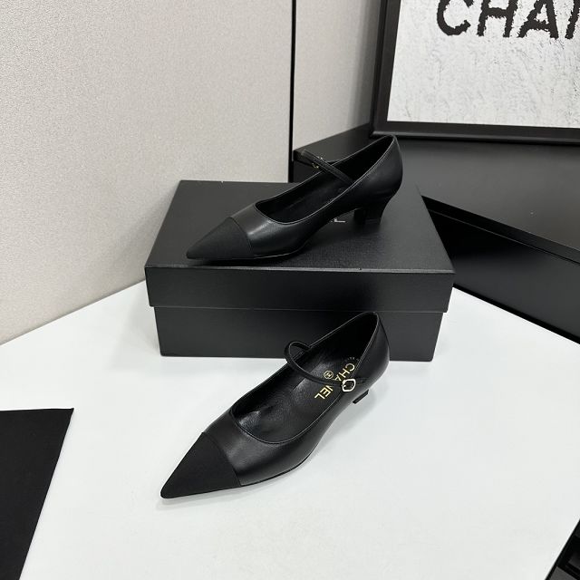 CC original patent calfskin 35mm mary janes CH00486