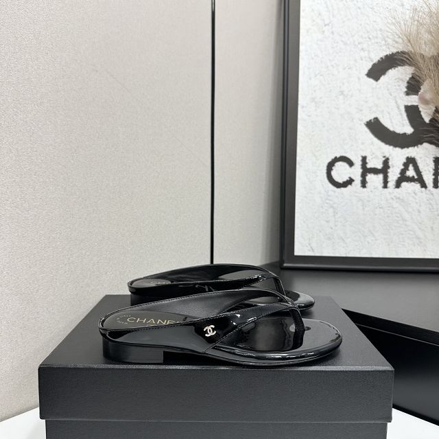 CC original patent calfskin mules CH00488