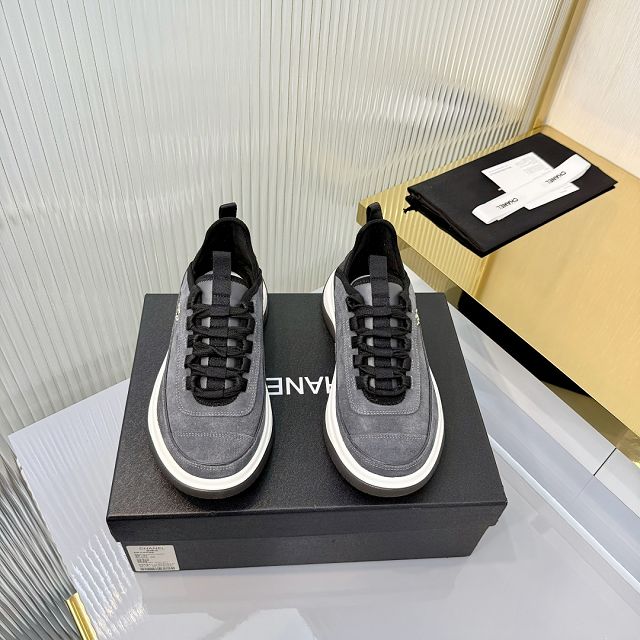 CC original suede calfskin sneakers CH00480