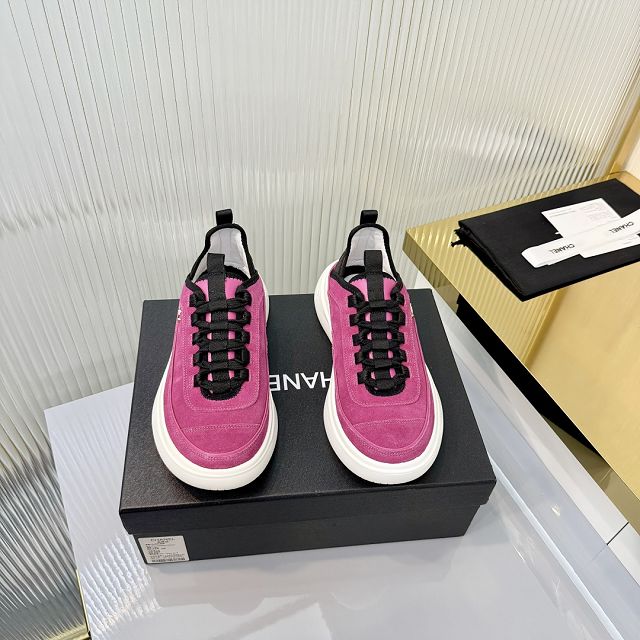 CC original suede calfskin sneakers CH00480