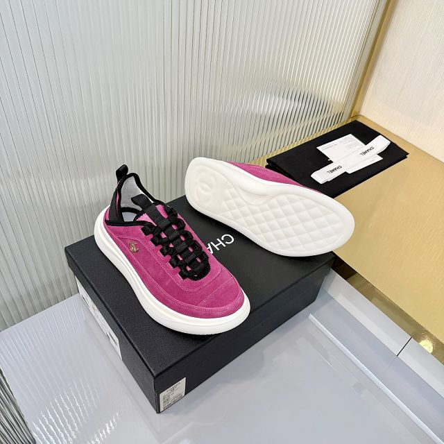 CC original suede calfskin sneakers CH00480