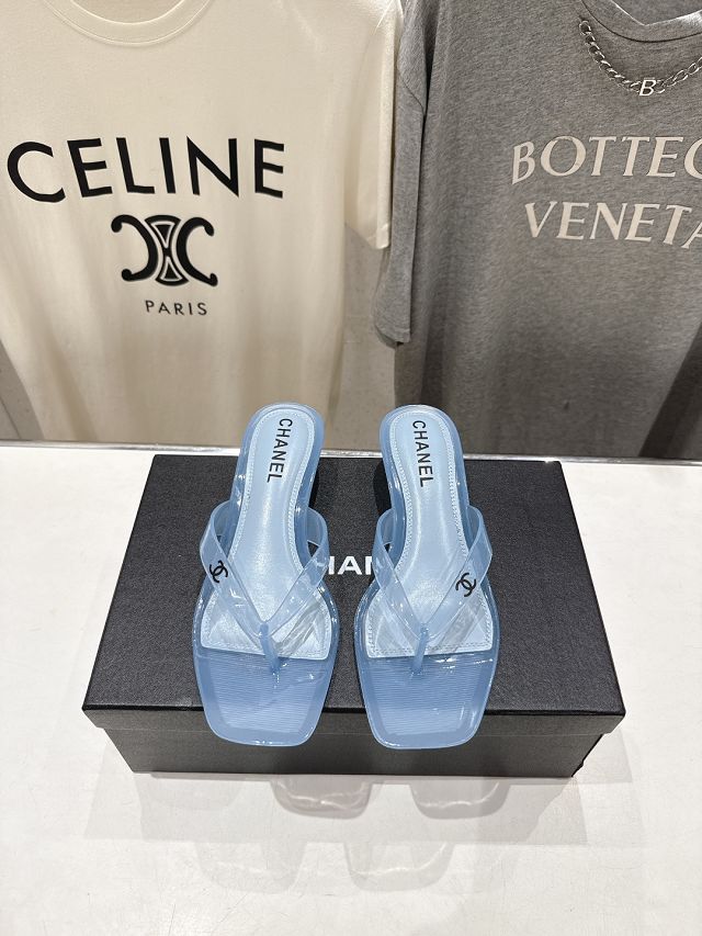 CC original PVC 35mm mules CH00513