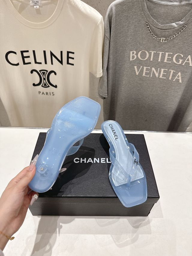 CC original PVC 35mm mules CH00513