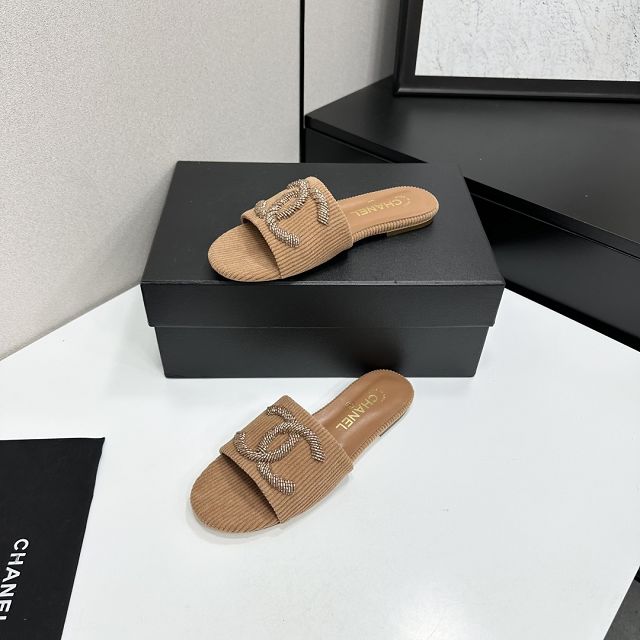 CC original fabric mules CH00512