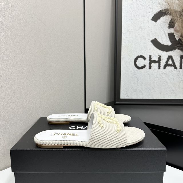 CC original fabric mules CH00512