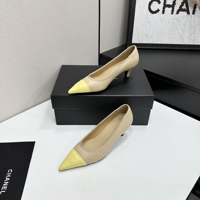 CC original lambskin 35mm pumps CH00505