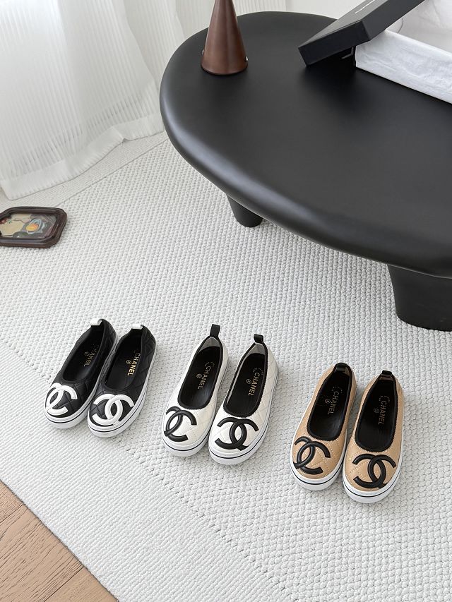 CC original lambskin ballet flats CH00497