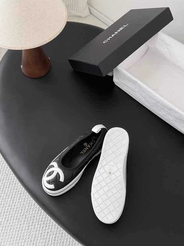 CC original lambskin ballet flats CH00497