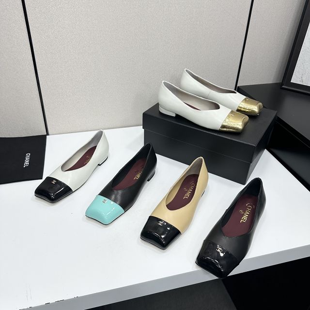 CC original lambskin ballet flats CH00507