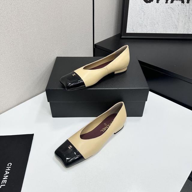 CC original lambskin ballet flats CH00507