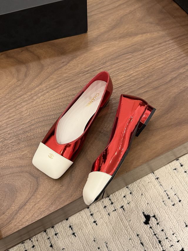 CC original lambskin ballet flats CH00507