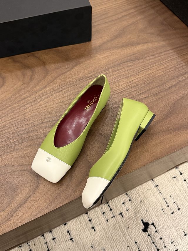 CC original lambskin ballet flats CH00507