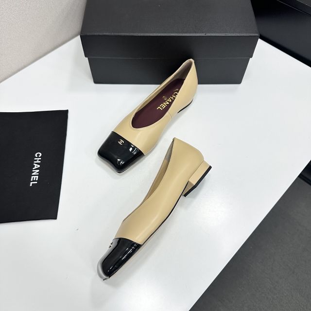 CC original lambskin ballet flats CH00507