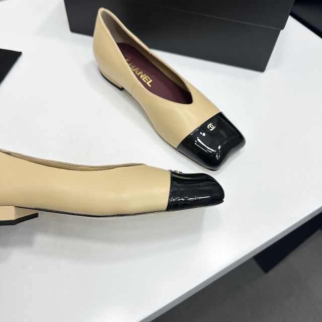 CC original lambskin ballet flats CH00507