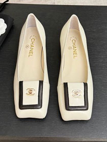 CC original lambskin ballet flats CH00518