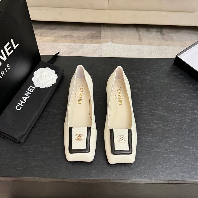 CC original lambskin ballet flats CH00518