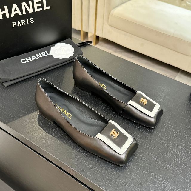 CC original lambskin ballet flats CH00518