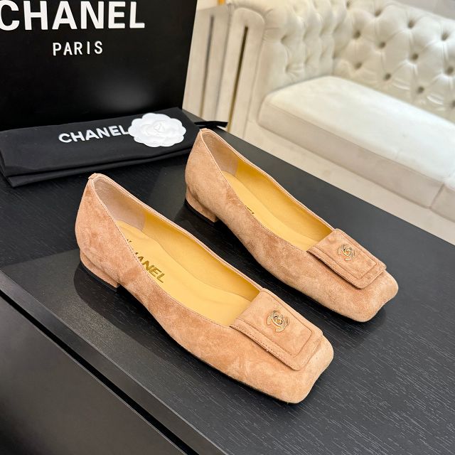 CC original lambskin ballet flats CH00518