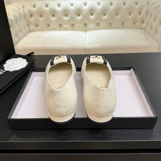 CC original lambskin ballet flats CH00518