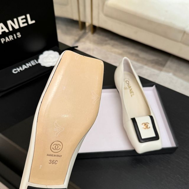 CC original lambskin ballet flats CH00518