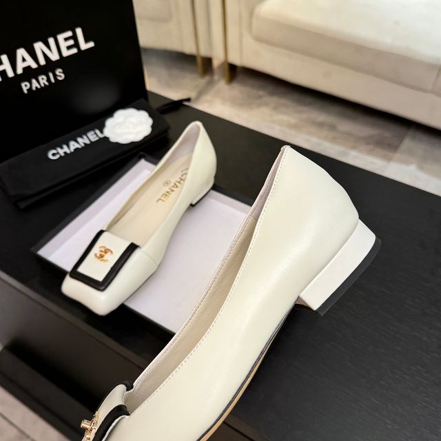 CC original lambskin ballet flats CH00518