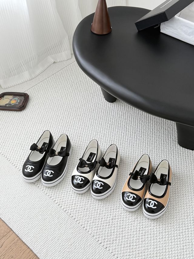 CC original lambskin mary janes CH00498