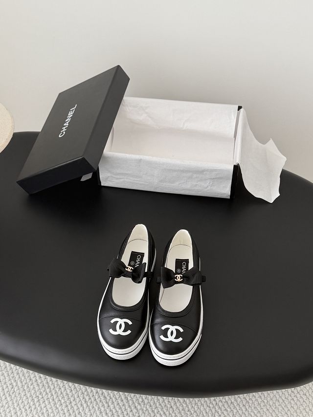 CC original lambskin mary janes CH00498