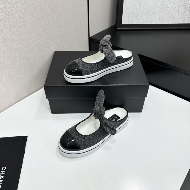 CC original lambskin mules CH00511