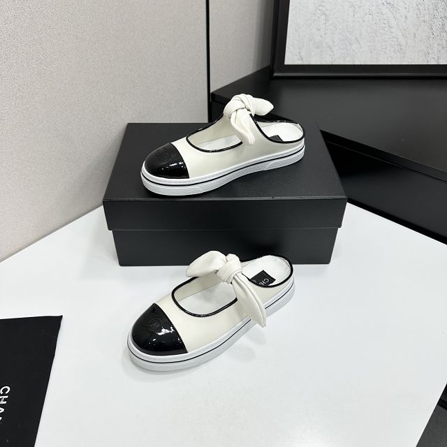 CC original lambskin mules CH00511