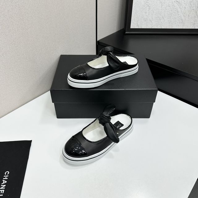 CC original lambskin mules CH00511