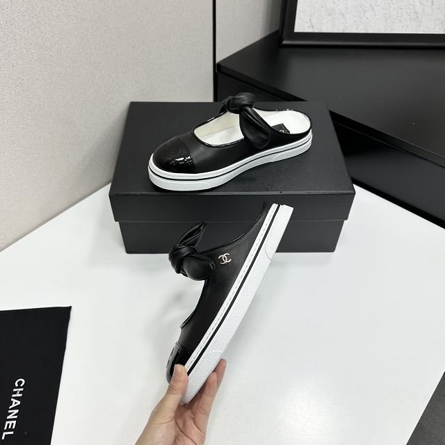 CC original lambskin mules CH00511