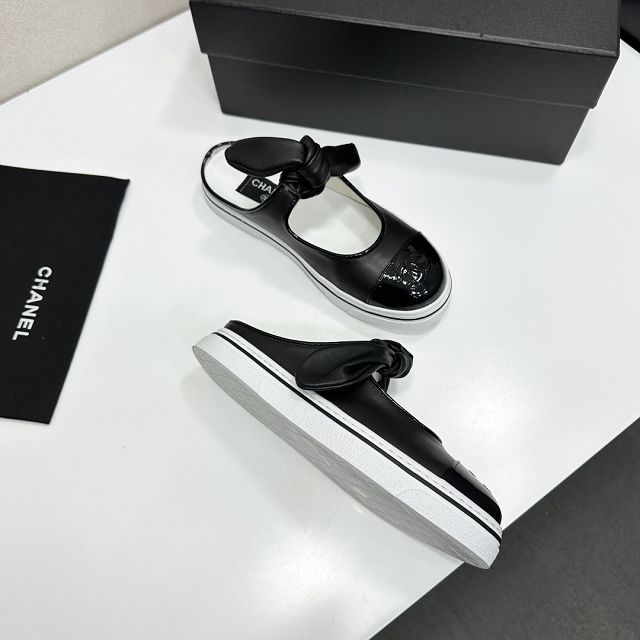 CC original lambskin mules CH00511