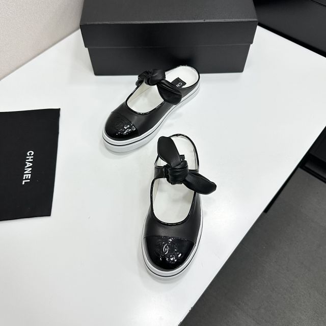 CC original lambskin mules CH00511