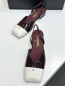 CC original lambskin slingbacks CH00508