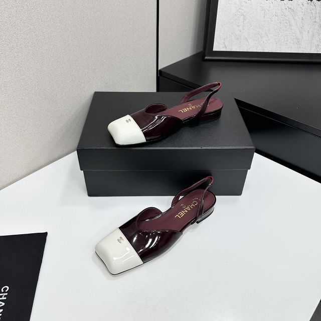 CC original lambskin slingbacks CH00508