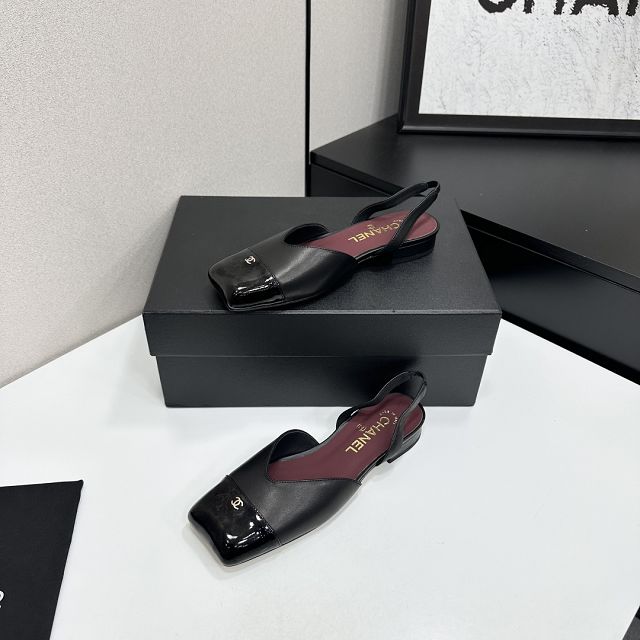 CC original lambskin slingbacks CH00508