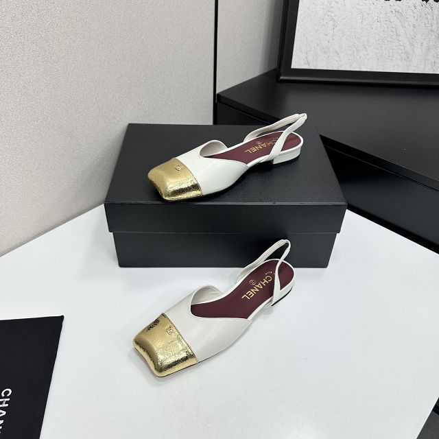 CC original lambskin slingbacks CH00508