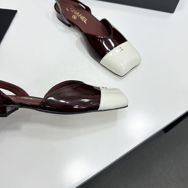 CC original lambskin slingbacks CH00508