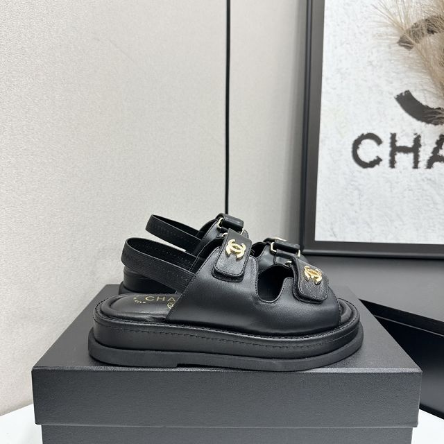 CC original lambskin slingbacks CH00509