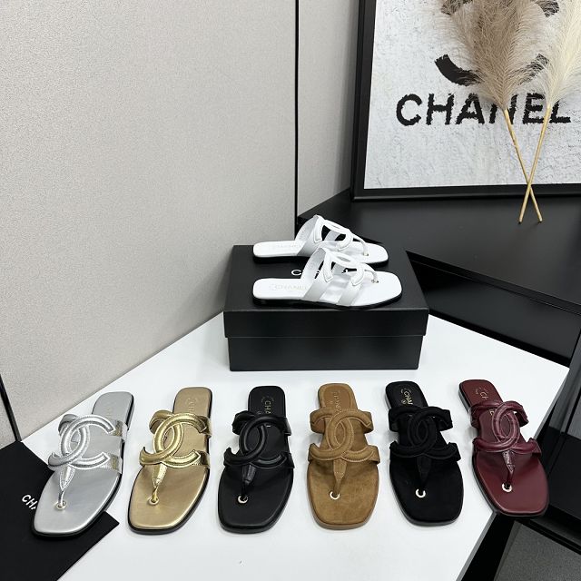 CC original lambskin thongs CH00501