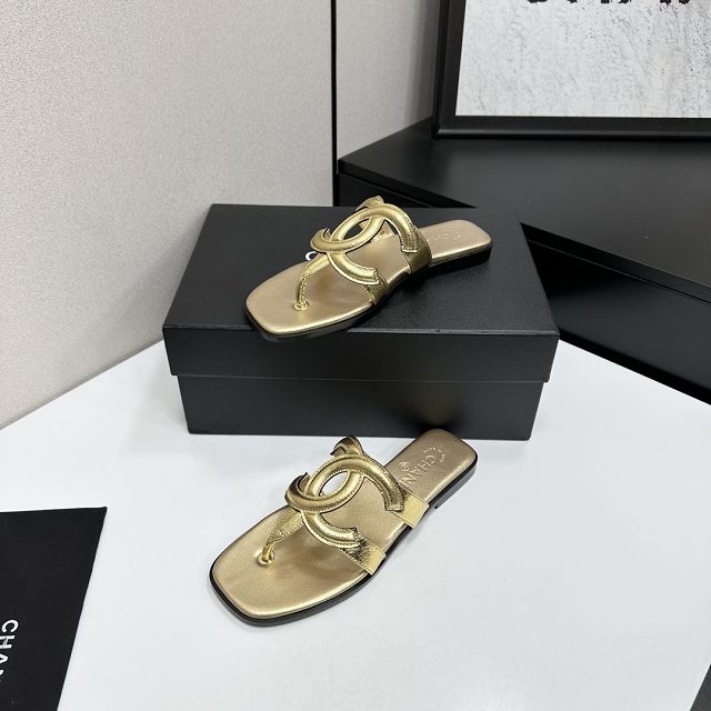 CC original lambskin thongs CH00501