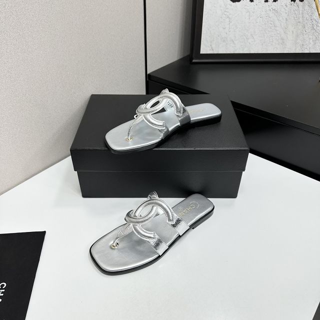 CC original lambskin thongs CH00501