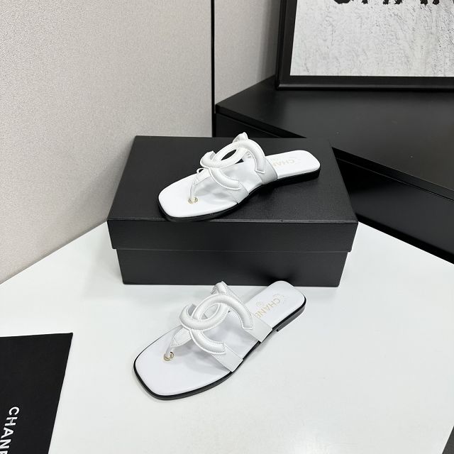 CC original lambskin thongs CH00501