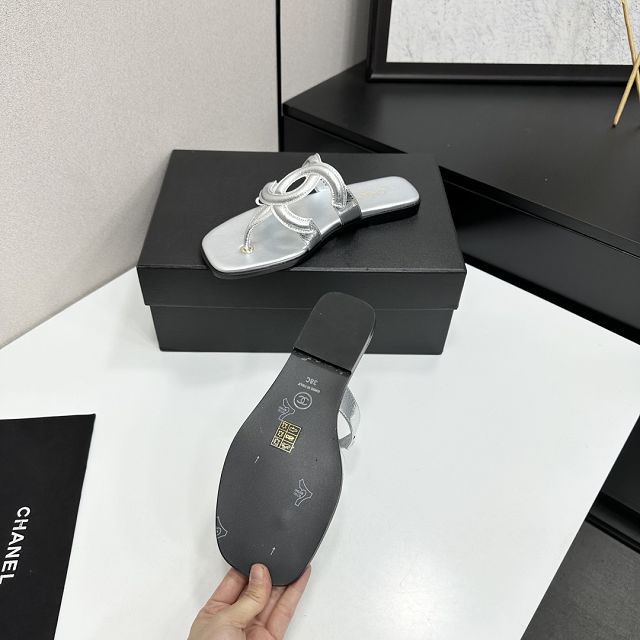 CC original lambskin thongs CH00501