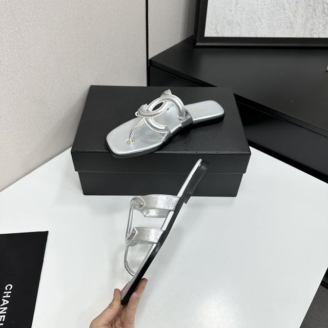 CC original lambskin thongs CH00501