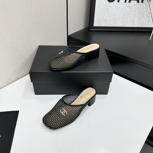 CC original mesh 40mm mules CH00506