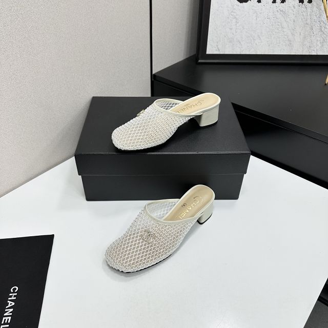 CC original mesh 40mm mules CH00506